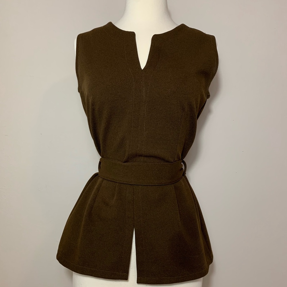 Christian Dior women’s brown vintage vest top
